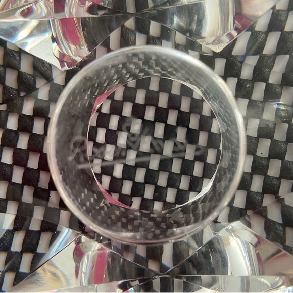 RosenThal crystal votive candle holder. Preowned no chips or cracks. 5” x 2” - Picture 4 of 6